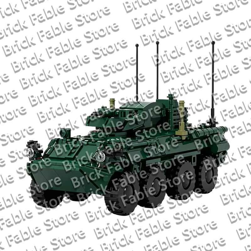 Heavy Equipment Armor - qwert Schweres Gepanzertes Fahrzeugmodell MOC Bausteine