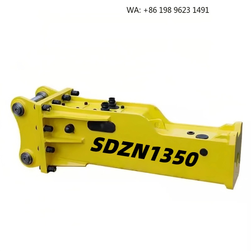 Heavy Equipment Breaker - 42CrMo Hochharter Seitenhydraulikhammer Schwerlast-Gesteinsbrecher 10-15 Tonnen