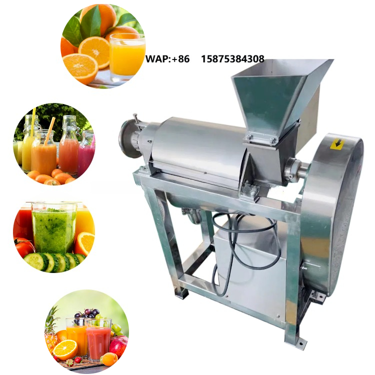 Heavy Equipment Processor - Fortschrittliche Mango-Spiralentsafter-Anlage, Hochleistungs-Obstpresse, Industrielle Gemüseverarbeitungsmaschine