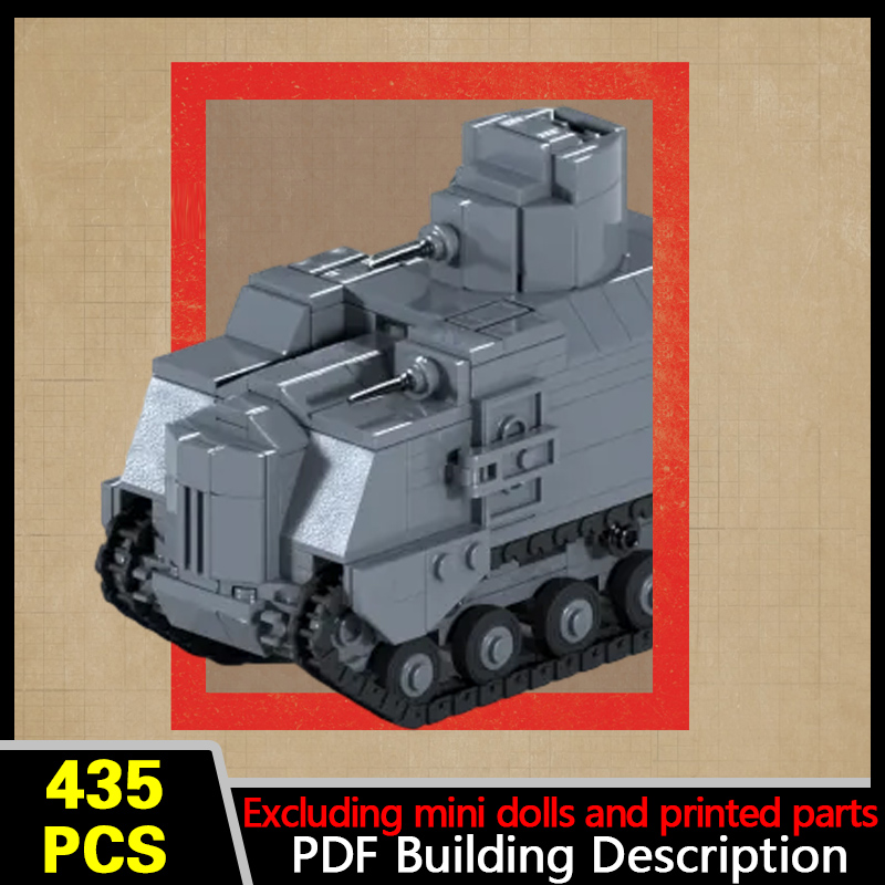 Heavy Equipment Armor - NI Schwerer Panzer Modell MOC Bausteine
