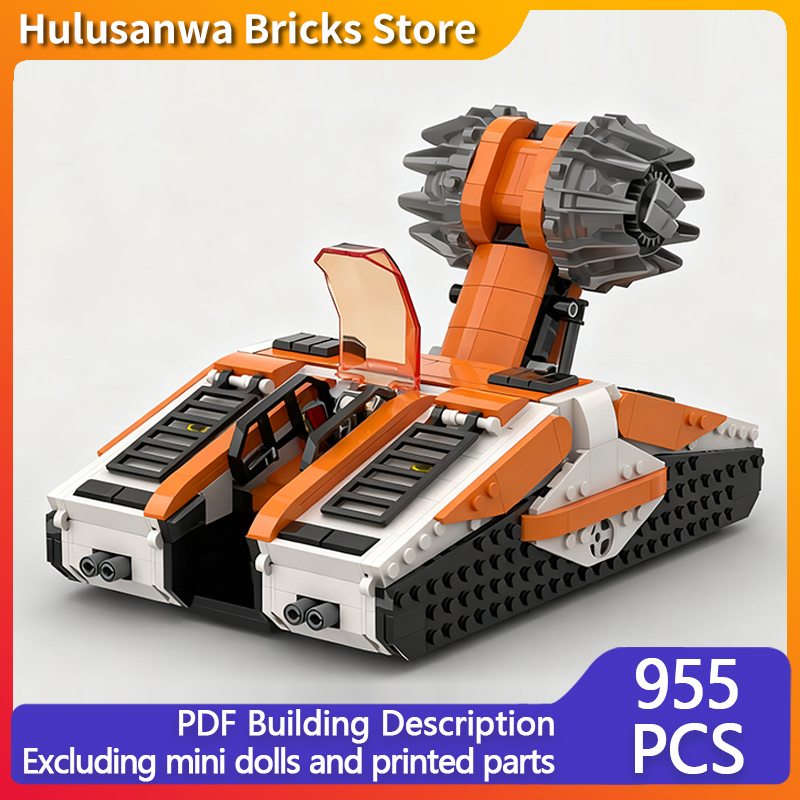 Heavy Equipment Mining - Schwere Raum Bergbau Fahrzeug Modell MOC