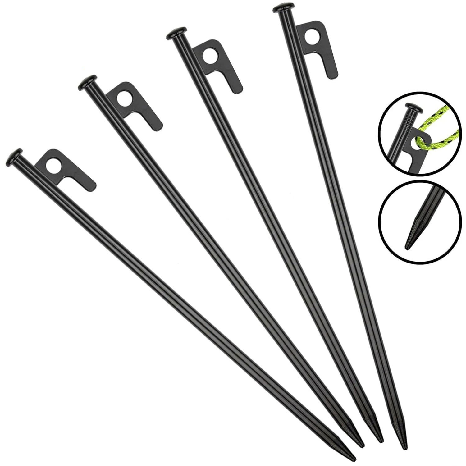 Heavy Equipment Attachments - 15/20/30cm Robuste Zeltheringe für Picknick und