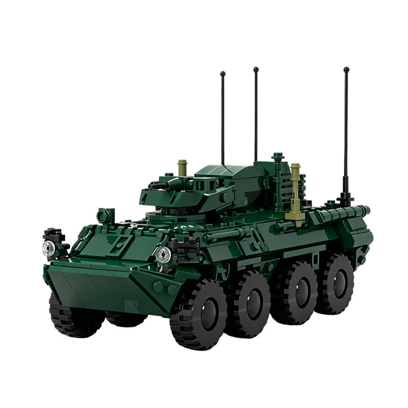 Heavy Equipment Armor - qwert Schweres Panzerfahrzeug-Modell MOC Bausteine Kriegsausrüstung