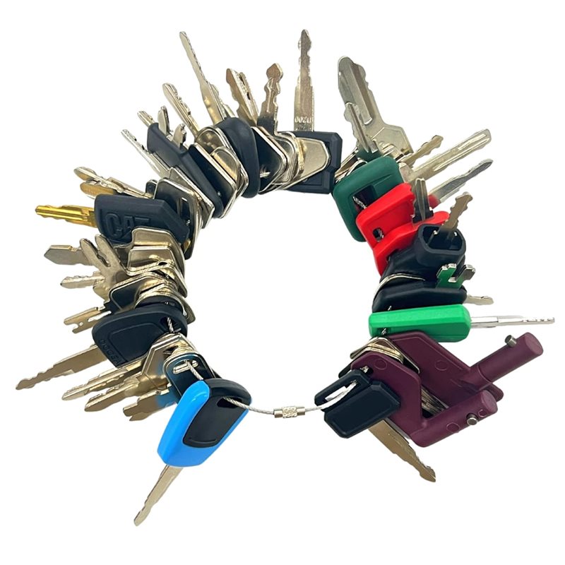 Neuer Zündschlüsselsatz für Ca – Heavy Equipment Keys Master Set Bewertung und Preis