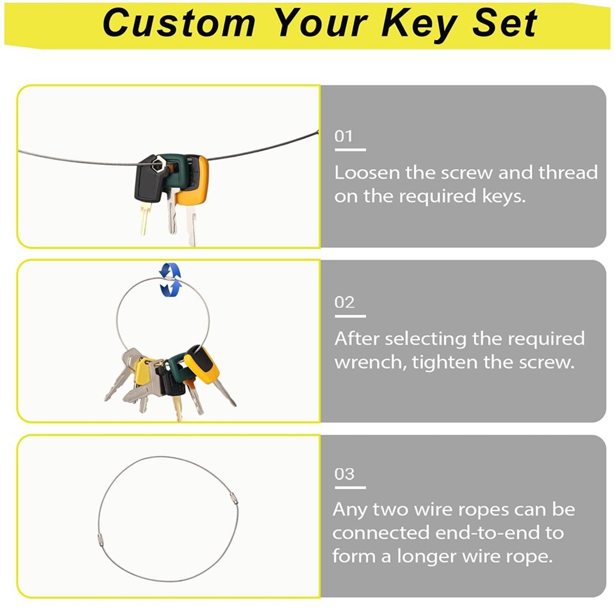 42-teiliger Schlüsselsatz für  – Heavy Equipment Keys Master Set Bewertung und Preis