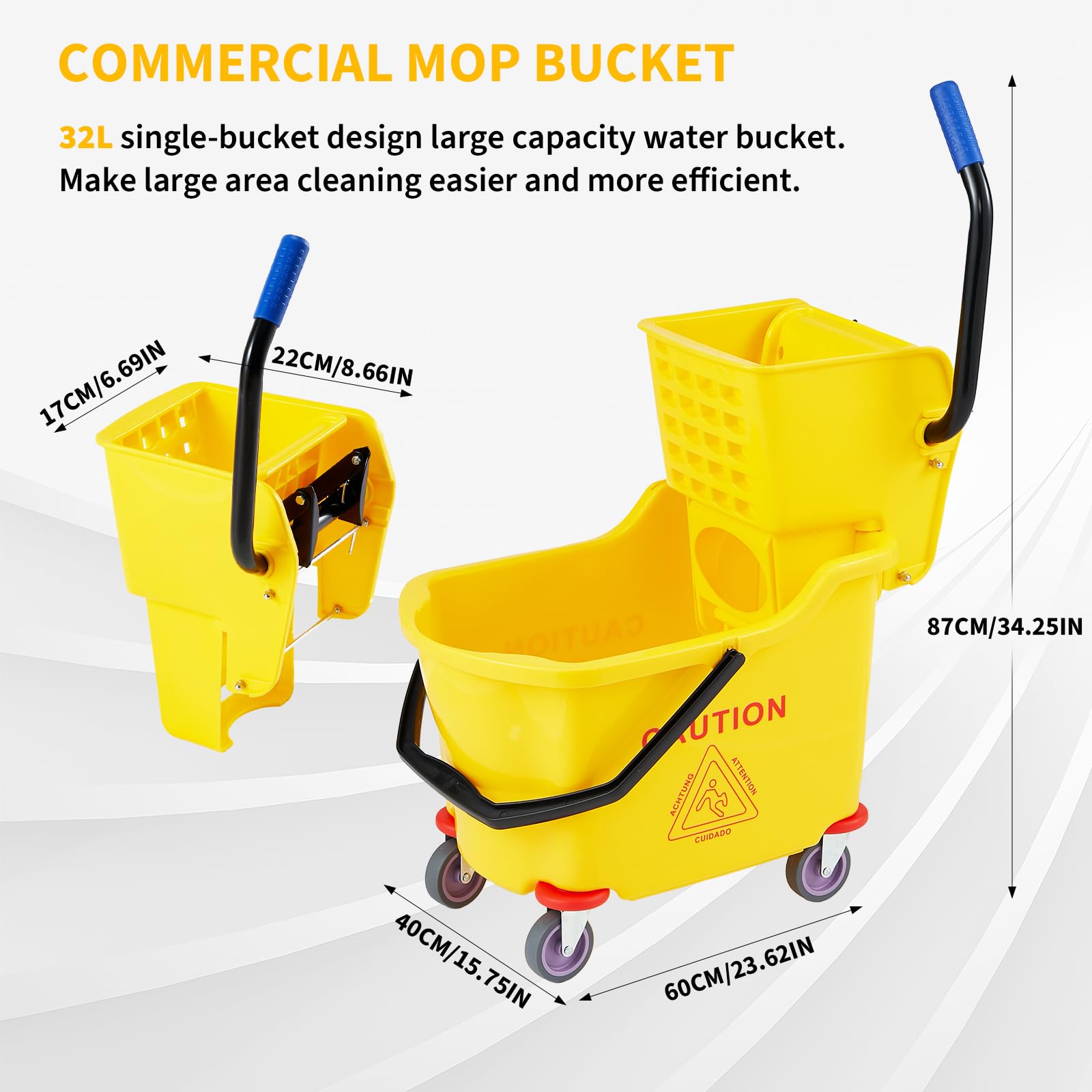 Gewerblicher Moppeimer mit Sei – Heavy Equipment Bulldozer Bewertung und Preis