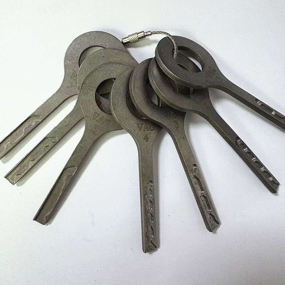 7 Teile/satz HU92 HU66 Starke  – Heavy Equipment Keys Master Set Bewertung und Preis