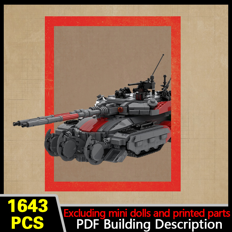 Schwerer Panzer Modell MOC Bau – Heavy Equipment Armor Bewertung und Preis
