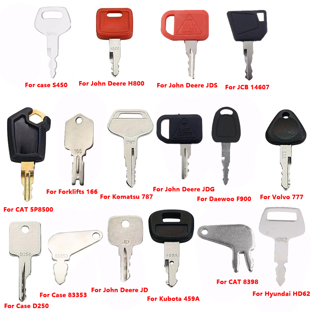 16-teiliger Schlüsselsatz für  – Heavy Equipment Keys Master Set Bewertung und Preis