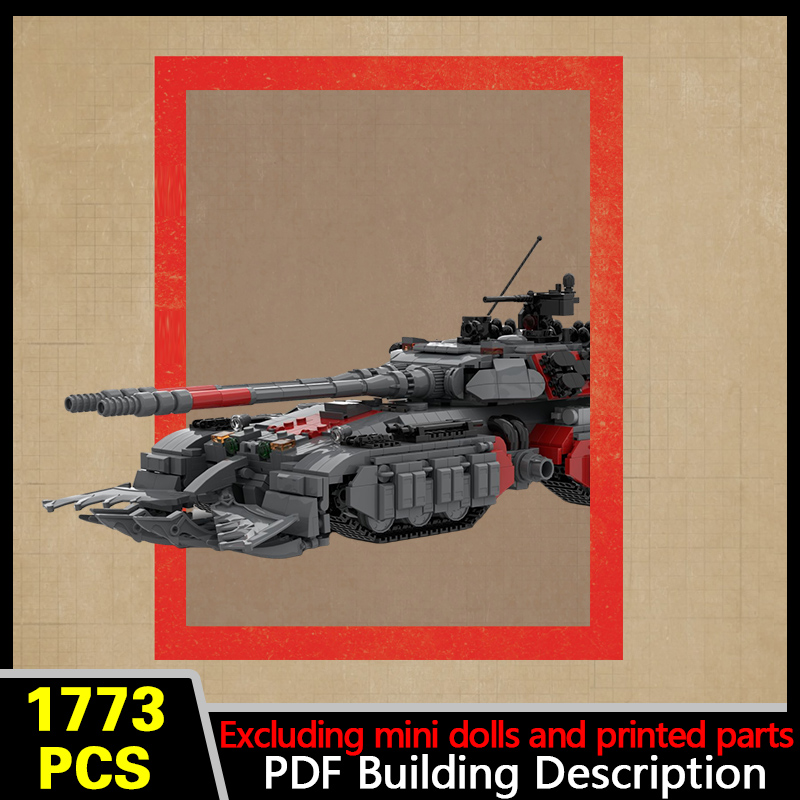Schwerer Panzer Modell MOC Bau – Heavy Equipment Armor Bewertung und Preis