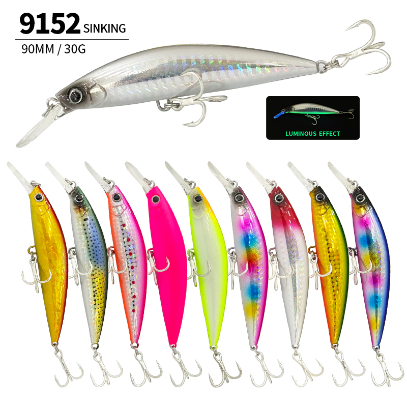 Neuer schwer sinkender Minnow  – Heavy Equipment Management Bewertung und Preis