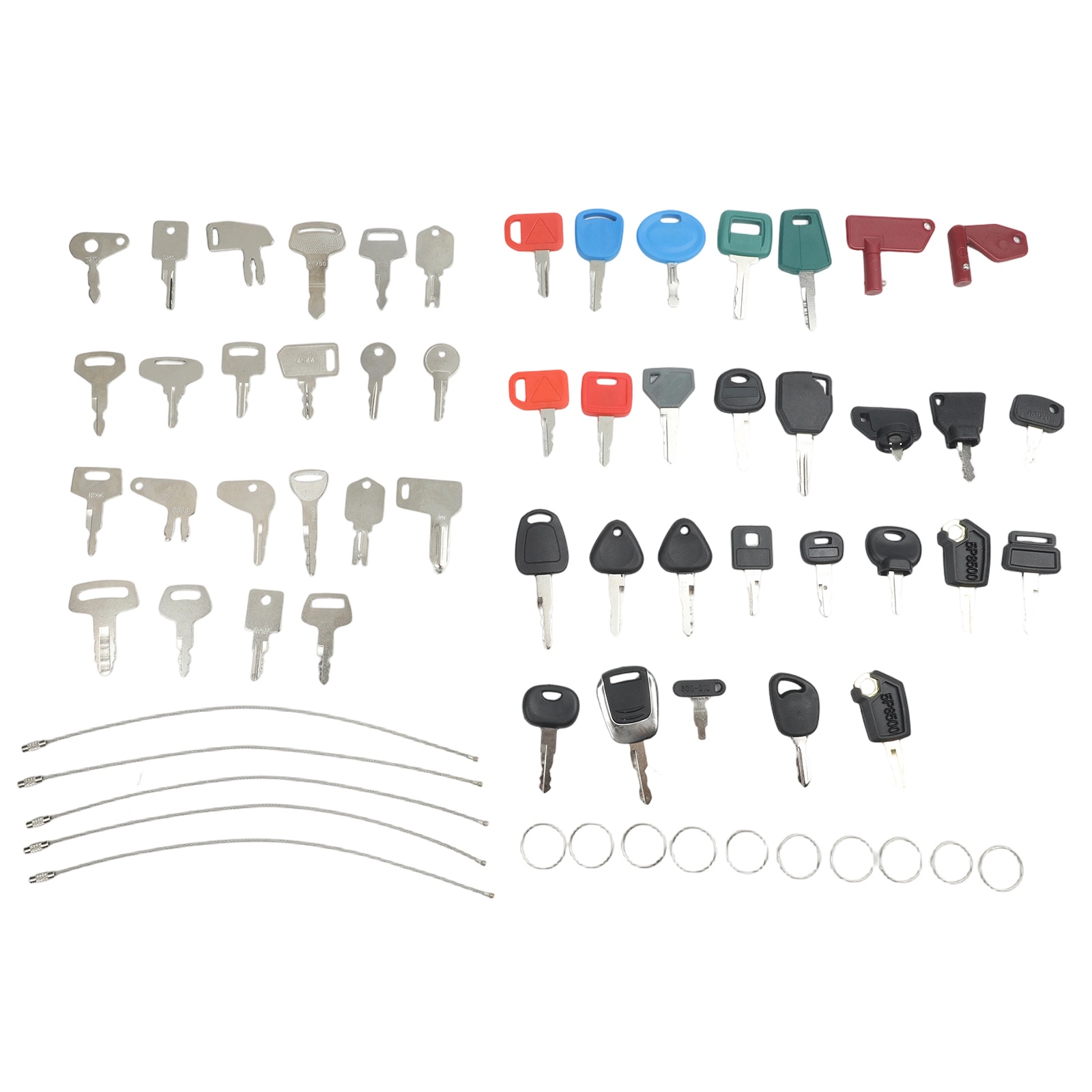 50-teiliger Schlüsselsatz für  – Heavy Equipment Keys Master Set Bewertung und Preis